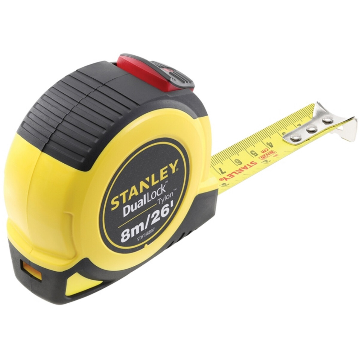 Stanley STHT36807-0 Dual Lock Tylon™ Pocket Tape with Metric and Imperial Graduations 8m/26ft (Width 25mm)