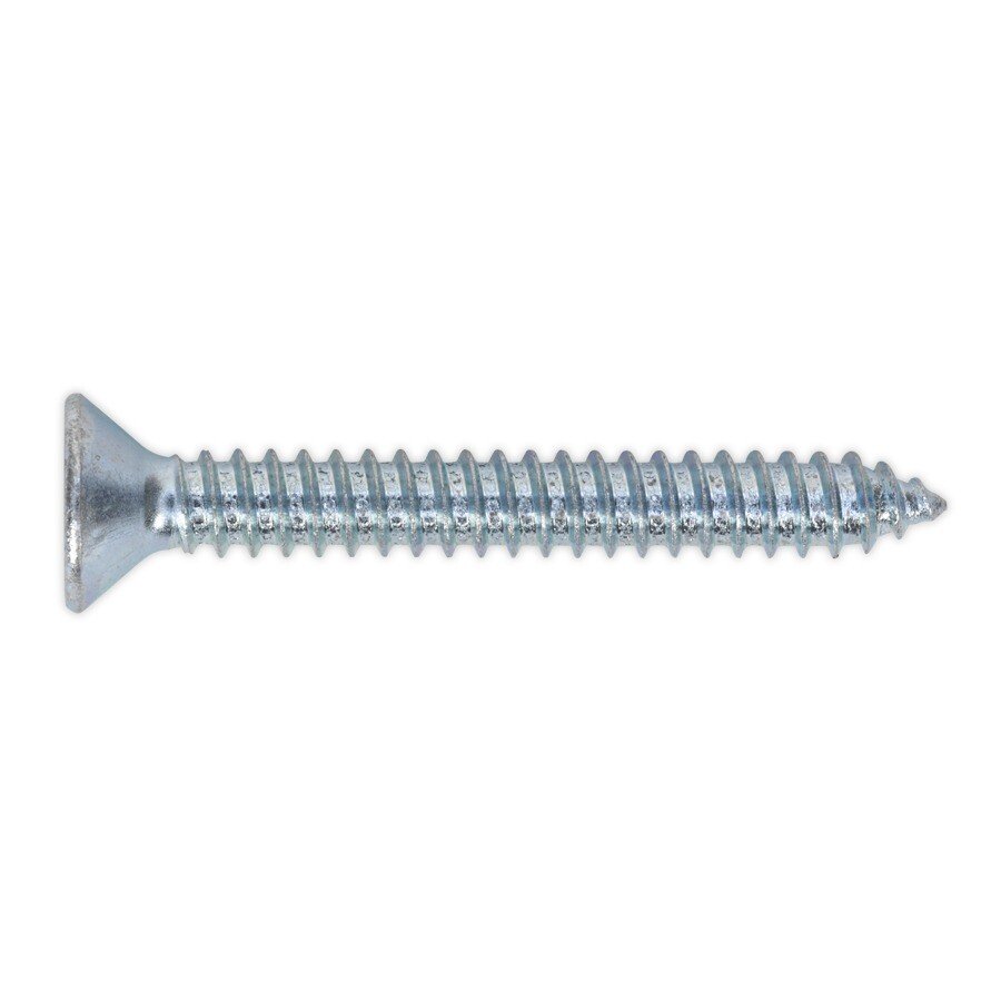 Sealey ST6351 Self Tapping Screw 6.3 x 51mm Countersunk Pozi DIN 7982 Pack of 100