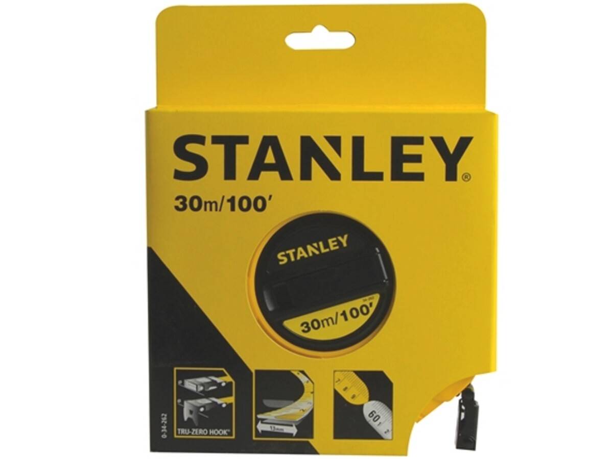 Stanley 0-34-262 Closed Case Fibreglass Tape Measure 30m / 100ft STA034262  from Lawson HIS