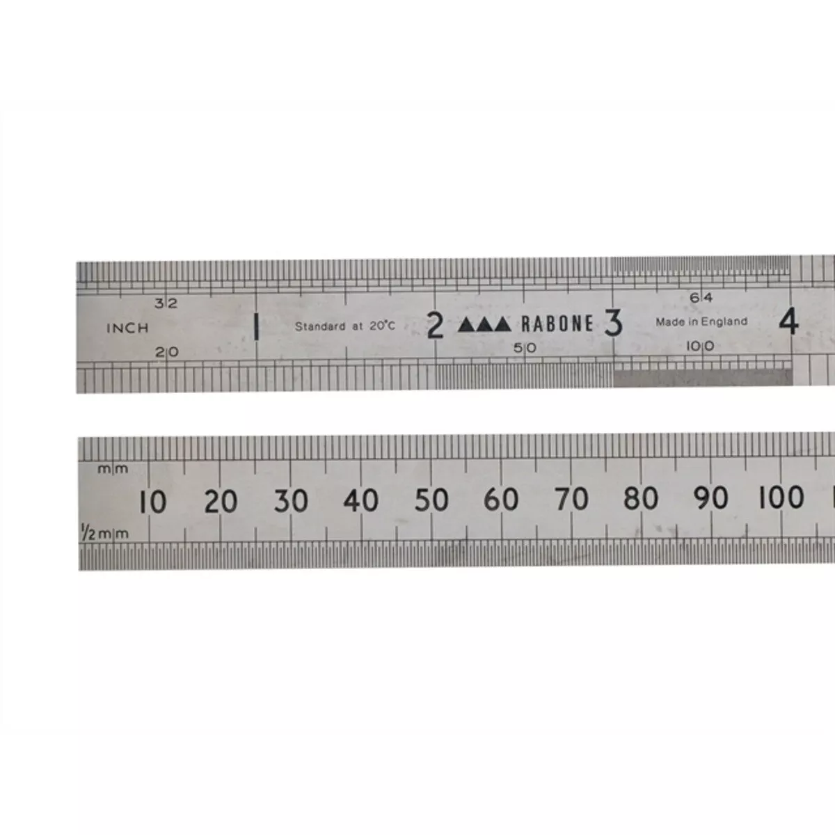 Stanley 0-35-401 64R Rustless Steel Rule 300mm (12") STA035401