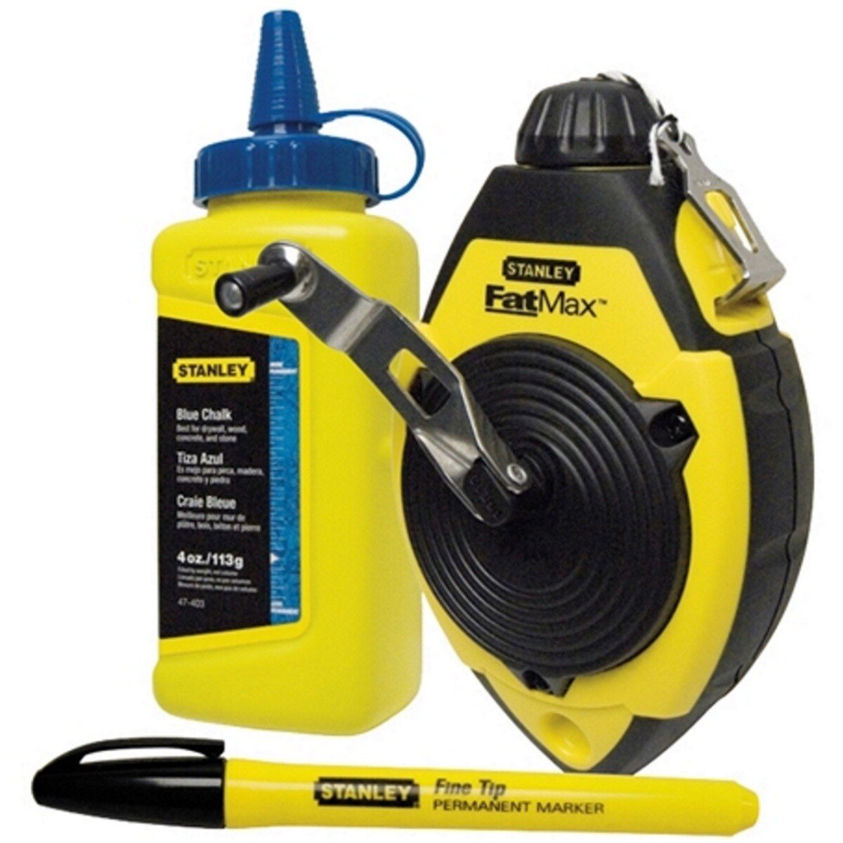Stanley 0-47-681 FatMax Chalk Line Set 30m STA047681