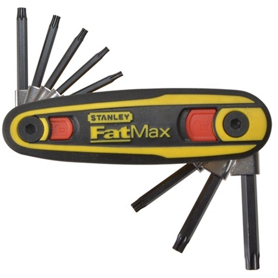 Stanley 0-97-553 FatMax Torx Key Locking Set 8 Piece (T9-T40) STA097553