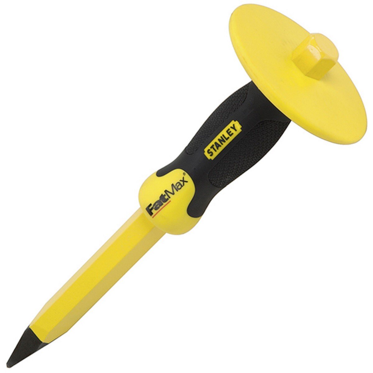Stanley 4-18-329  FatMax Pointed Concrete Chisel 300 x 19mm (12 x 3/4in) with Guard STA418329