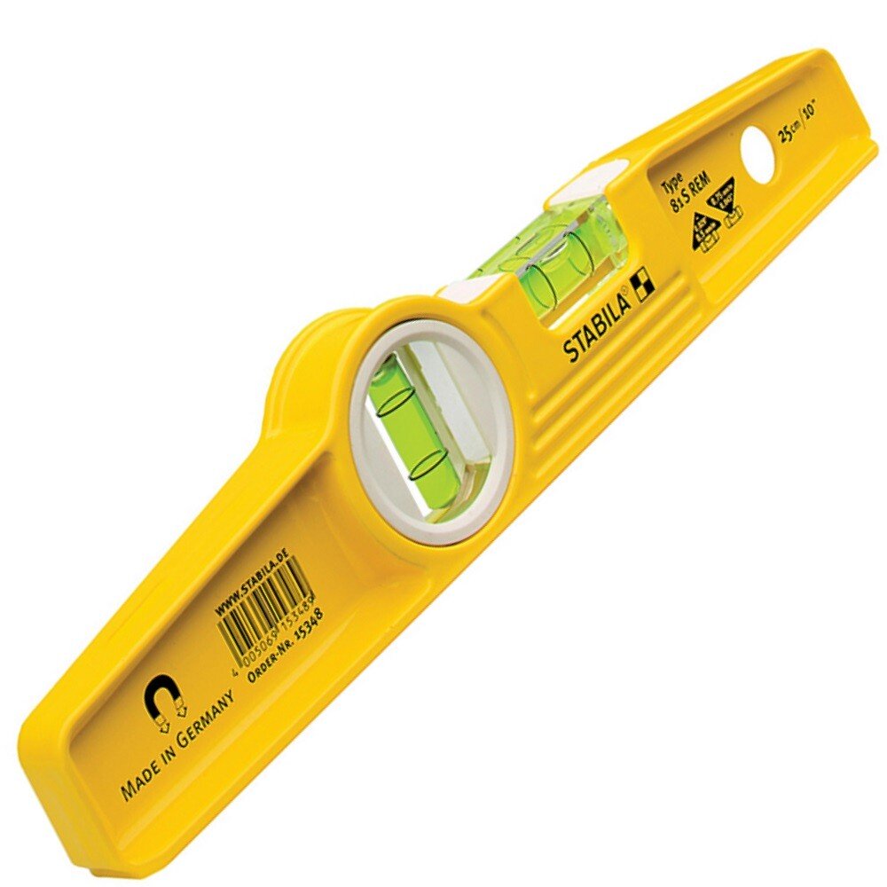 STABILA 81S REM 15348 10"/25cm Rare Earth Magnetic Level STB81SREM