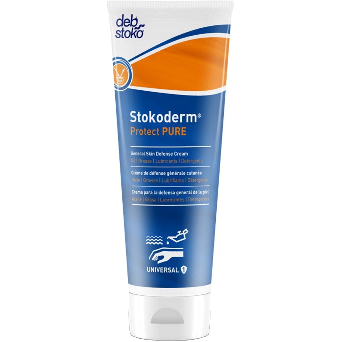 Deb UPW100ML Stokoderm® Protect PURE General Skin Protection Cream Tube 100ml (Pack of 12)
