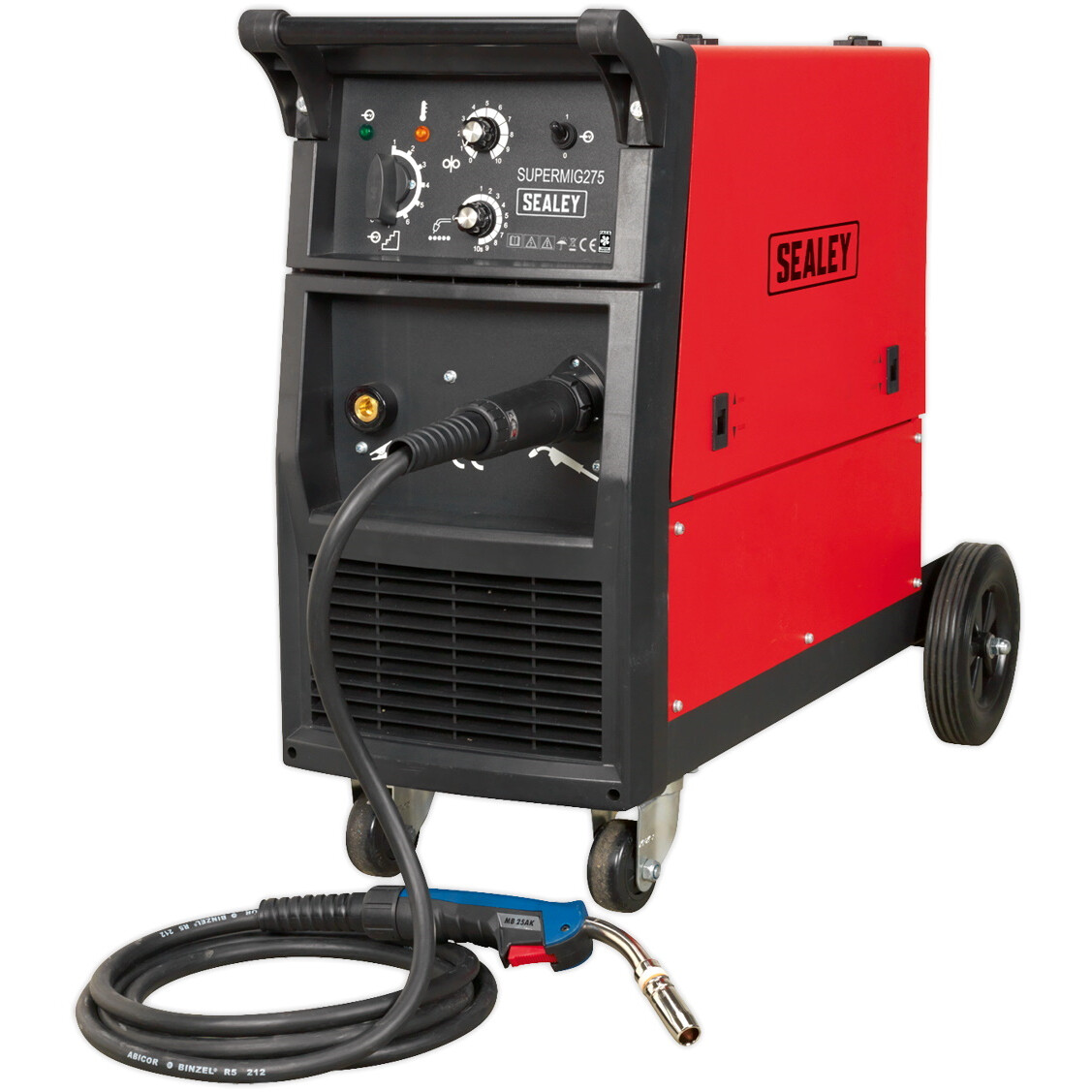 Sealey SUPERMIG275 Professional MIG Welder 270Amp 230V with Binzel Euro Torch