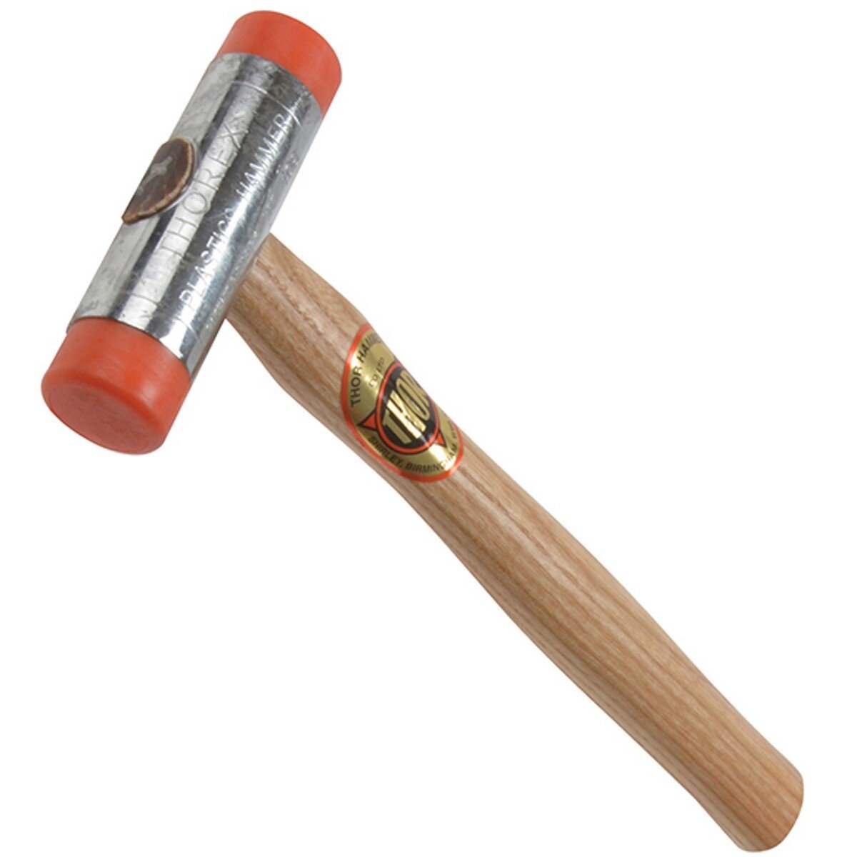 Thor 07-408 Plastic Hammer Wood Handle 25mm (1") 250g (1/2lb) THO408
