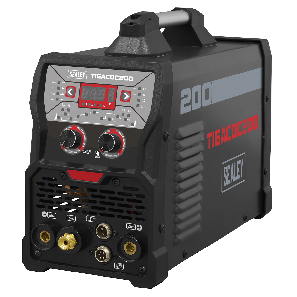 Sealey TIGACDC200 200A TIG/MMA AC/DC Pulse Inverter Welder 230V