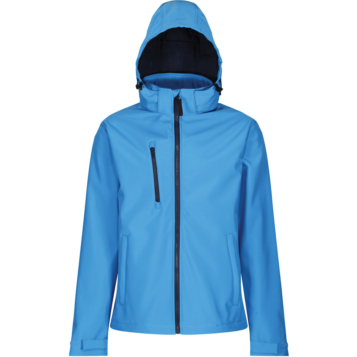 Regatta TRA701 Venturer 3 Layer Hooded Printable Softshell Jacket from