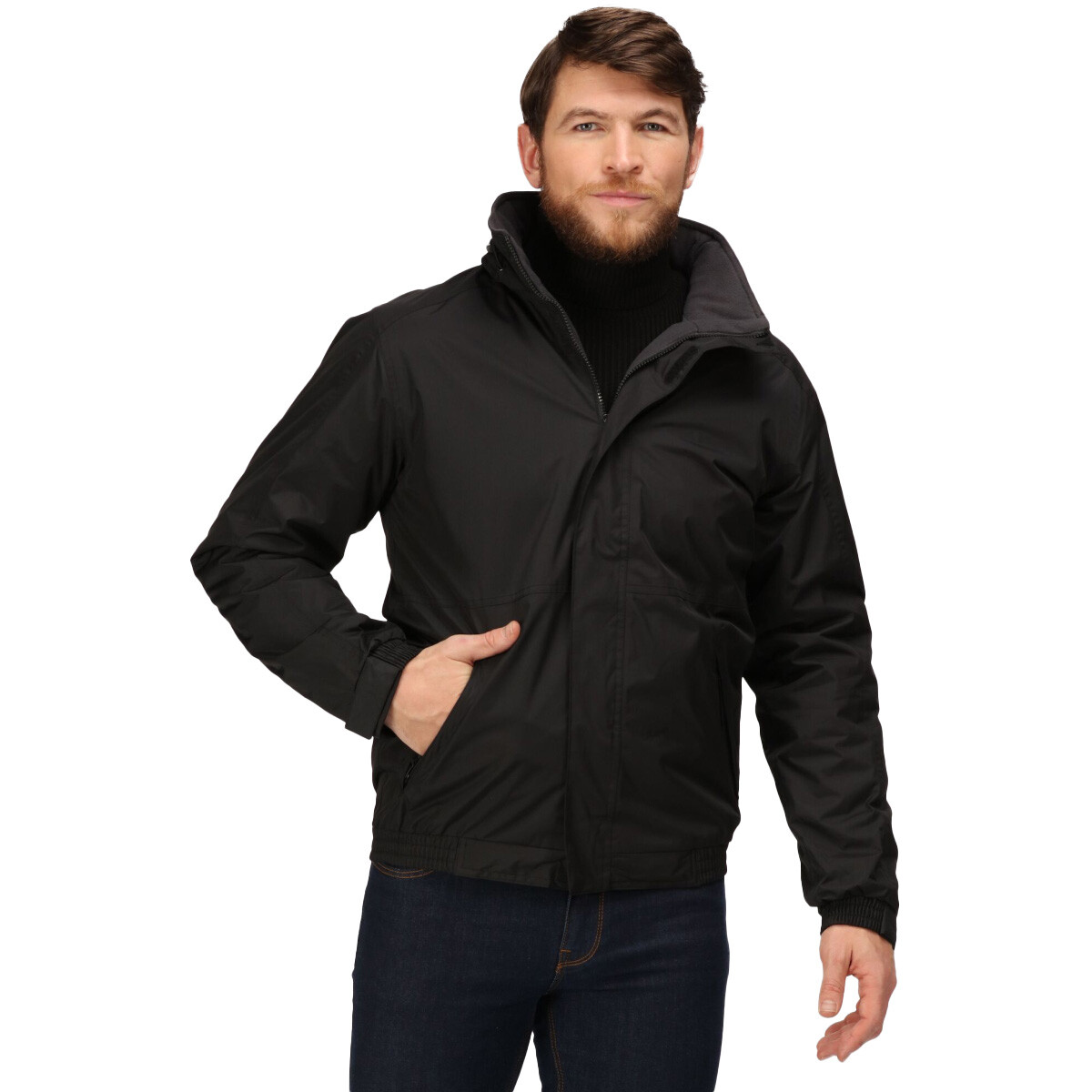 Regatta TRW297 Dover Fleece Lined Bomber Jacket from Lawson HIS