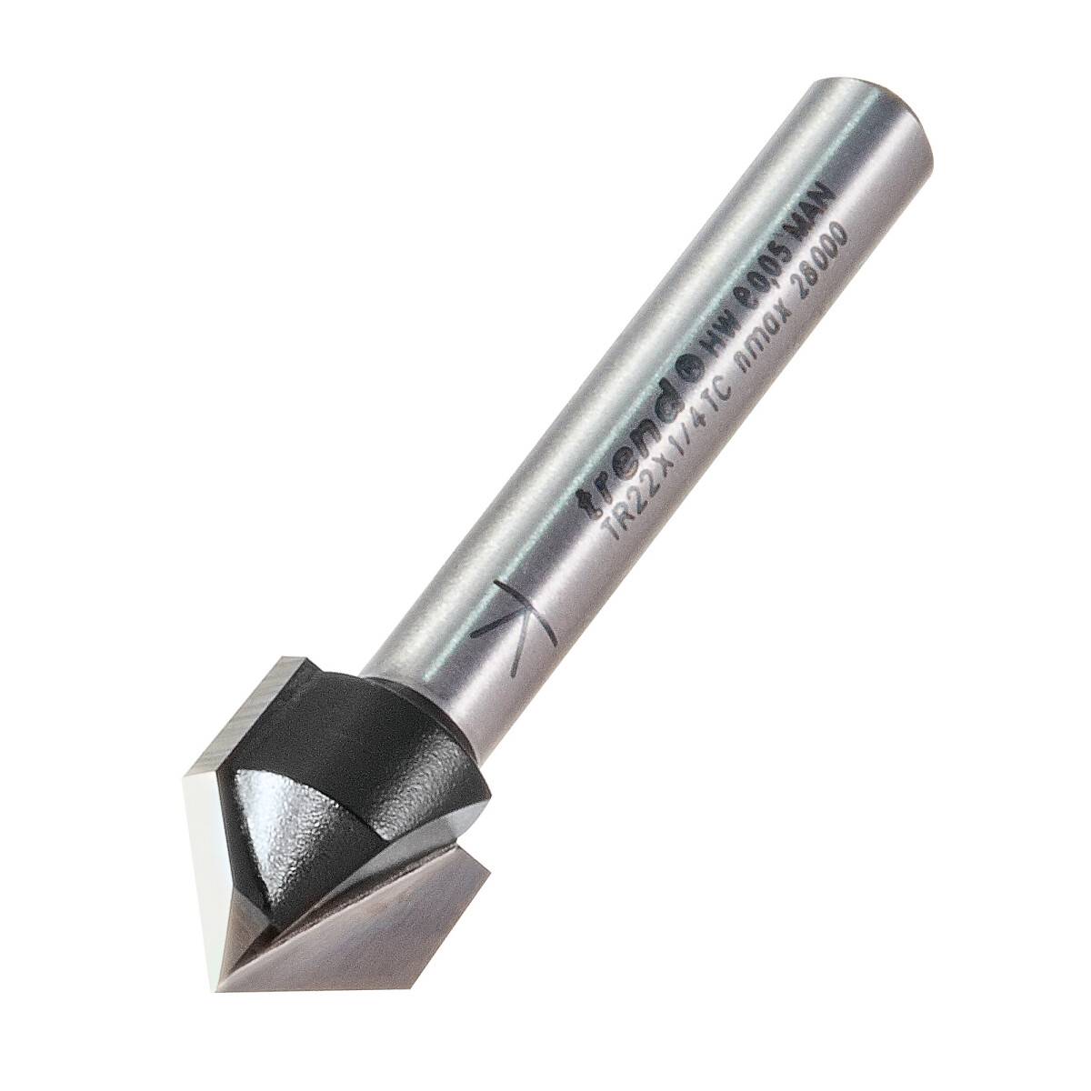 Trend C048X1/4TC Chamfer angle= 45 degrees