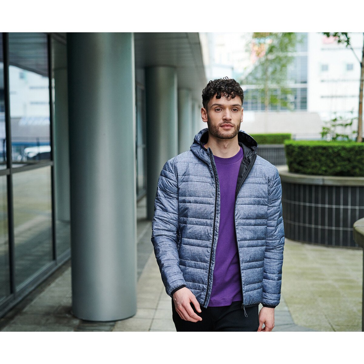 Regatta TRA530 Hooded Packaway Firedown Jacket