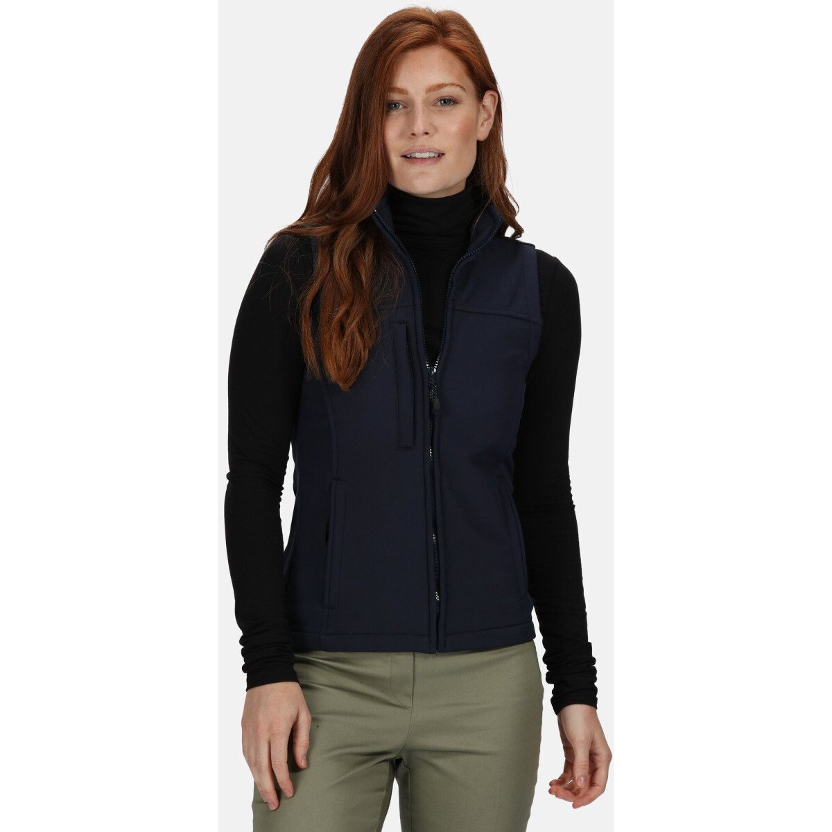 Regatta TRA790 Ladies Flux Softshell Bodywarmer from Lawson HIS