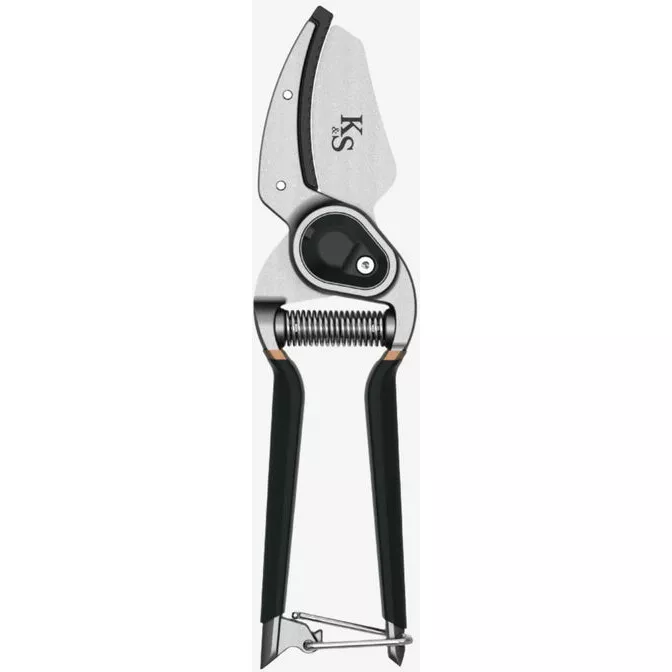 Kent & Stowe 70100481 Traditional Anvil Hard Wood Secateurs