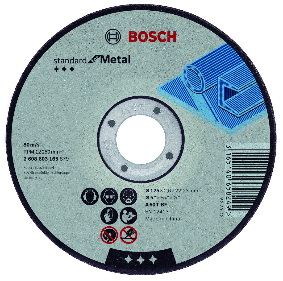 Bosch PRO 2608600091 Metal Cutting discs - flat. 100x16x2.8mm