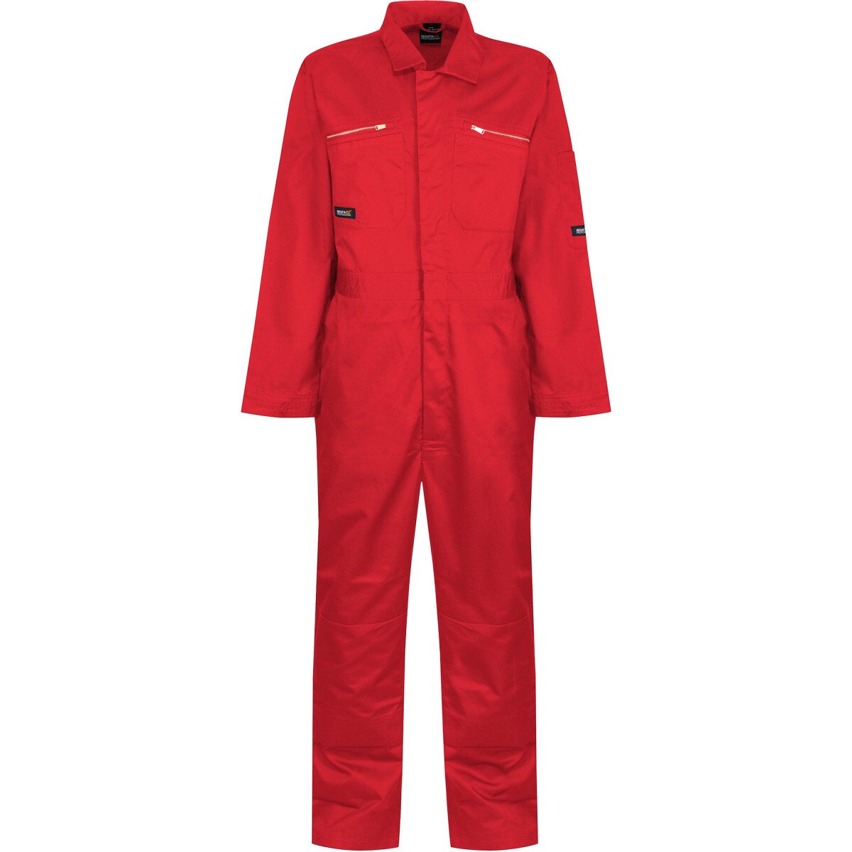 Regatta TRJ513 Pro Zip Fasten Coverall - 38" Regular - Classic Red