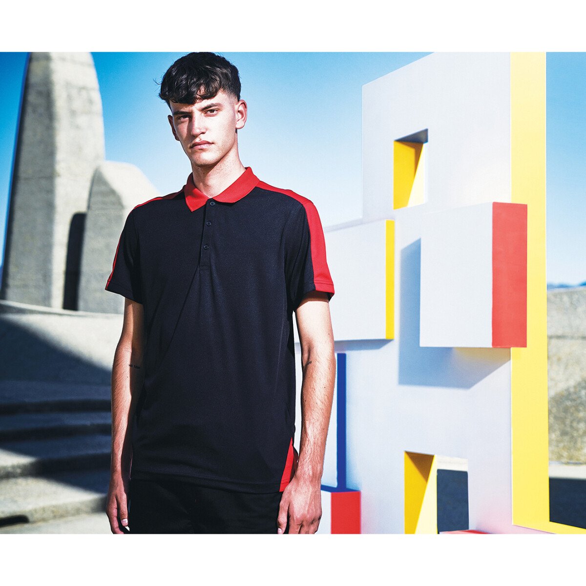 Regatta TRS174 Contrast Quick Wicking Polo Shirt