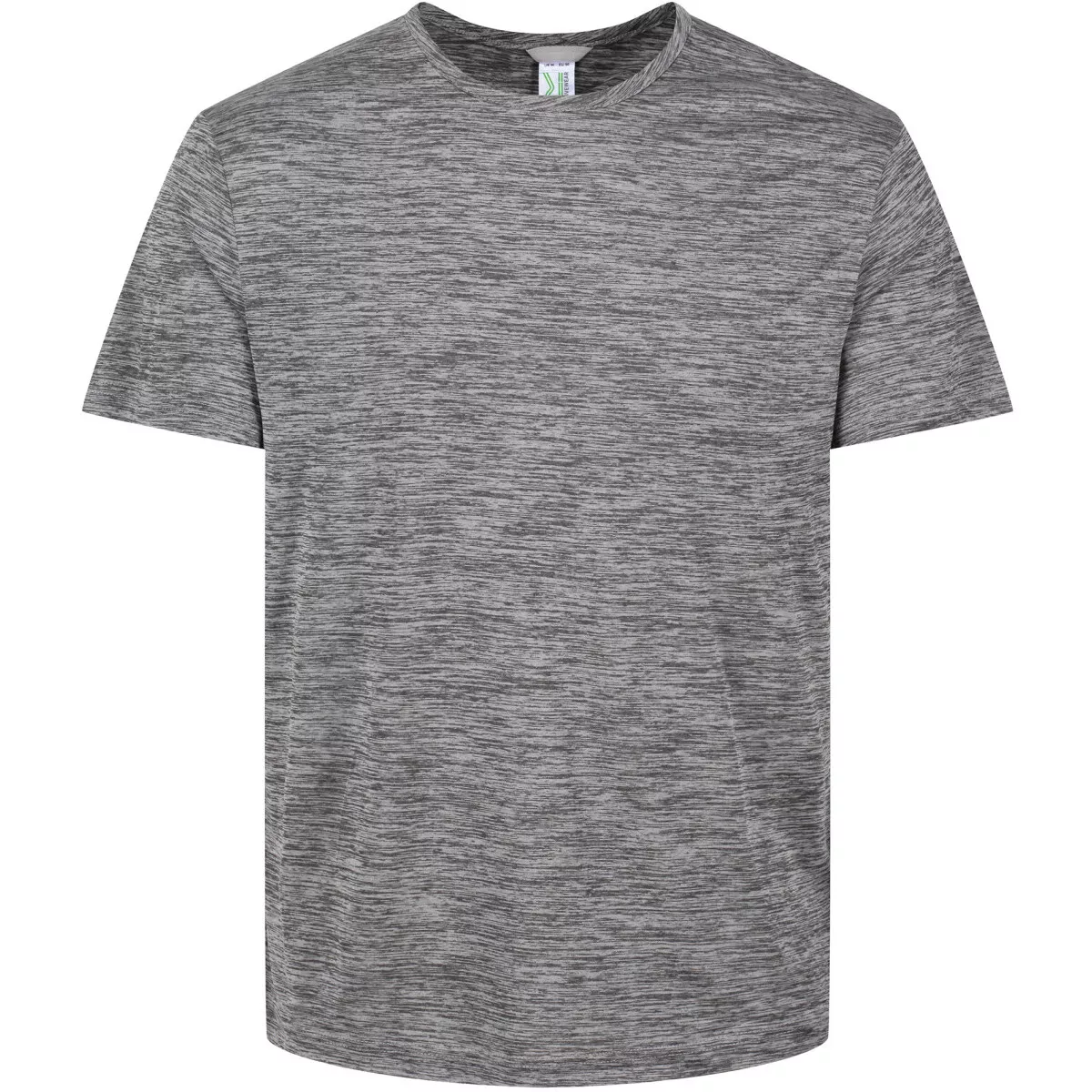 Regatta TRS180 Antwerp Marl T-Shirt-Regatta Chest L (42" Chest)-Black