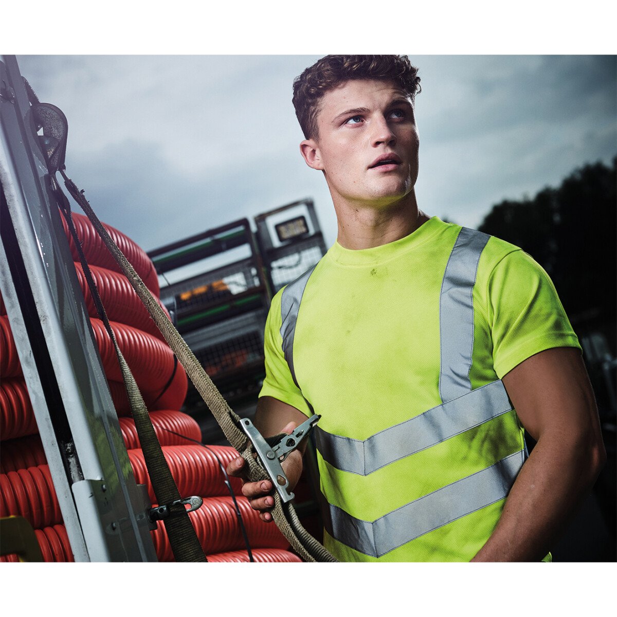 Hi vis performance shirt sales