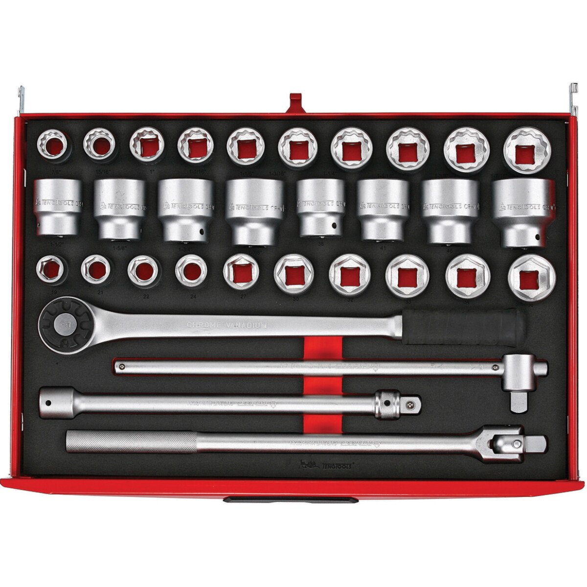 Teng Tools TTESK32 32 Piece 3/4" Drive EVA Socket Set