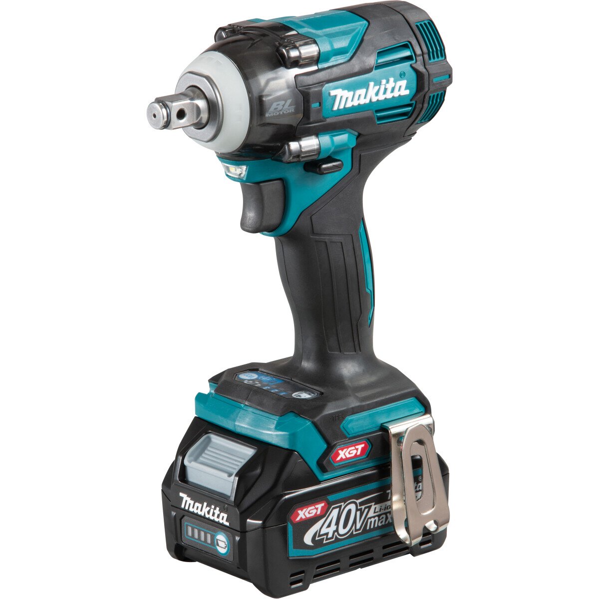 Makita TW004GD201 40V Brushless Impact Wrench with 2x 2.5Ah