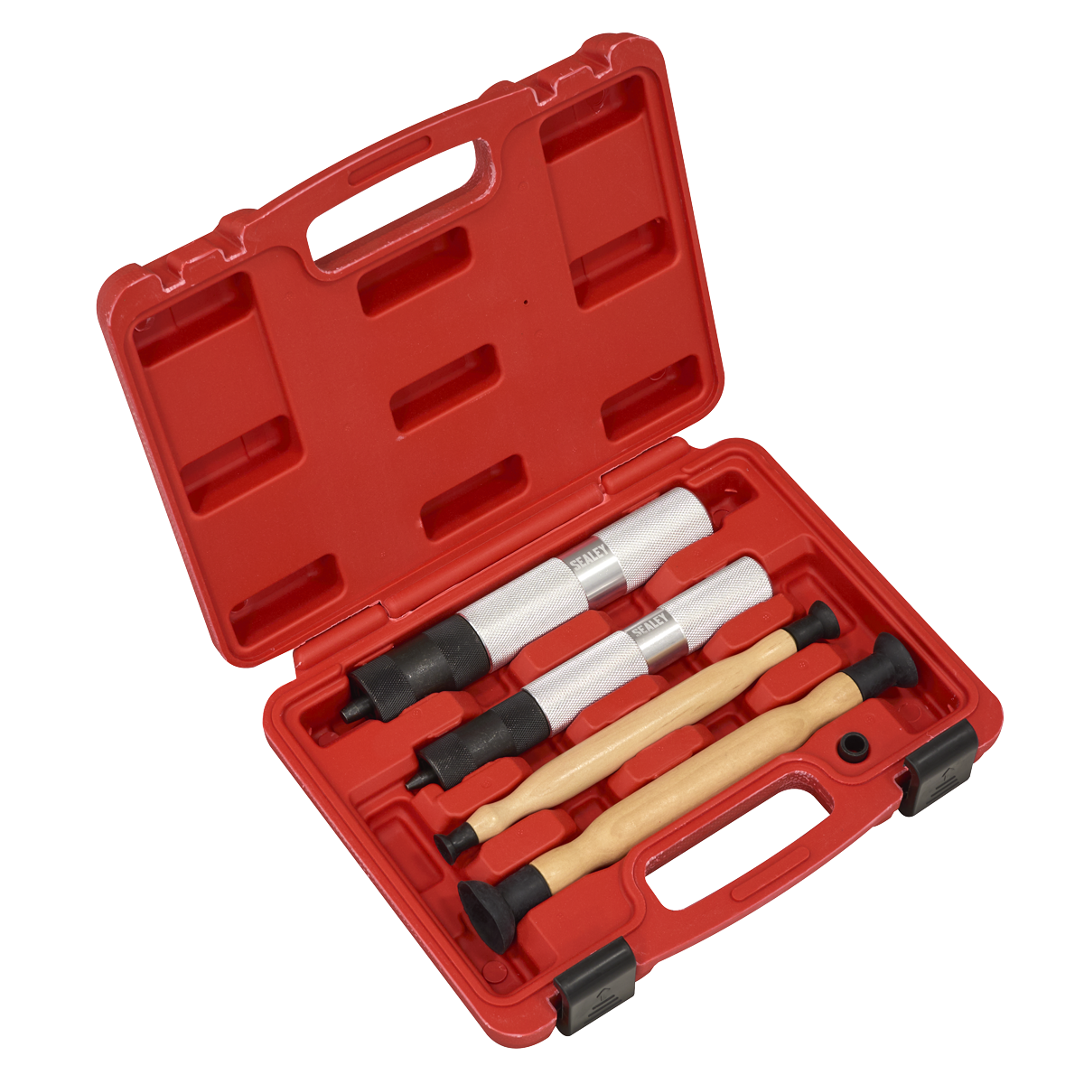 Sealey VS1543 Valve Collet Remover/Installer Lapping Set 5pc