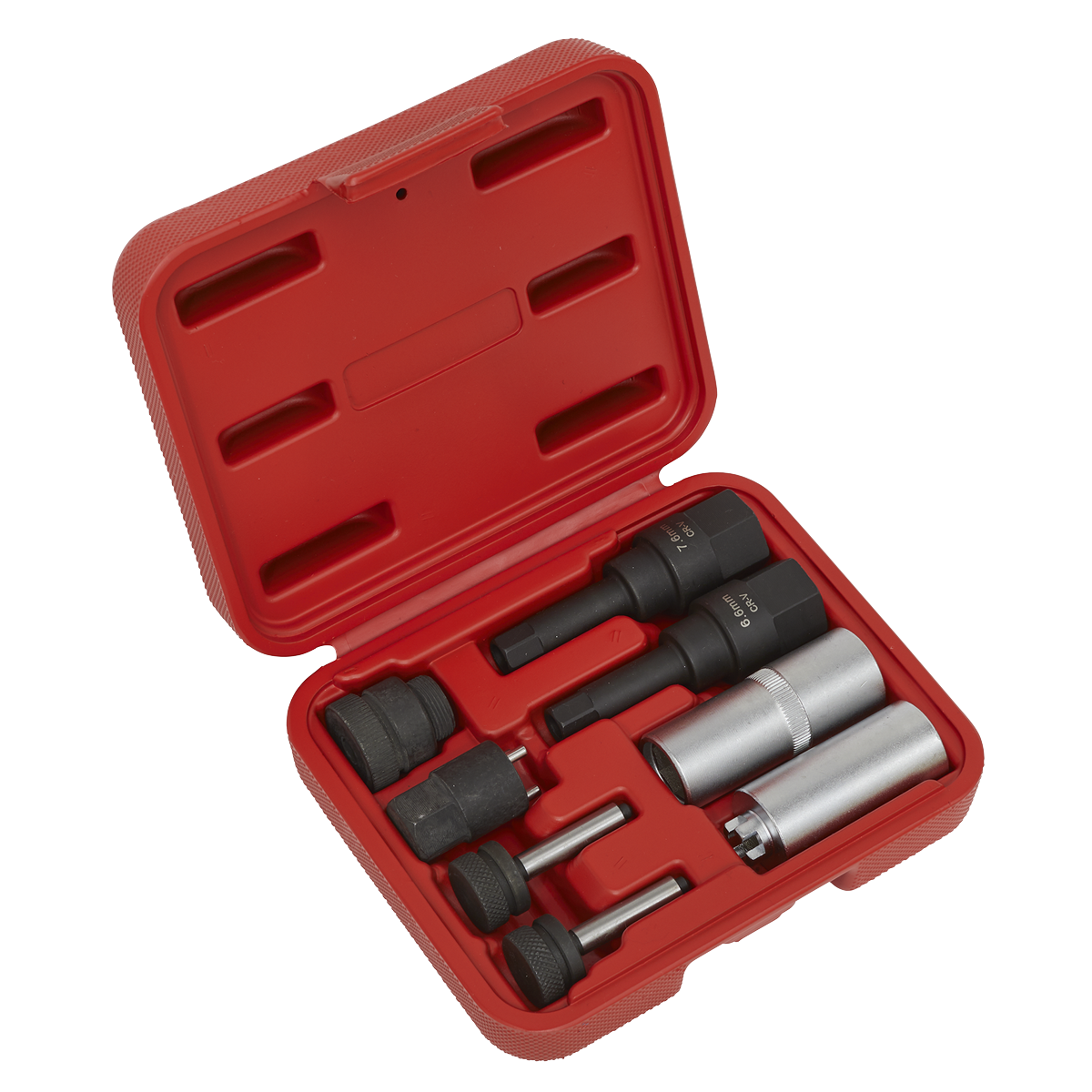 Sealey VS2068 Diesel Injector Repair Socket Set 8pc