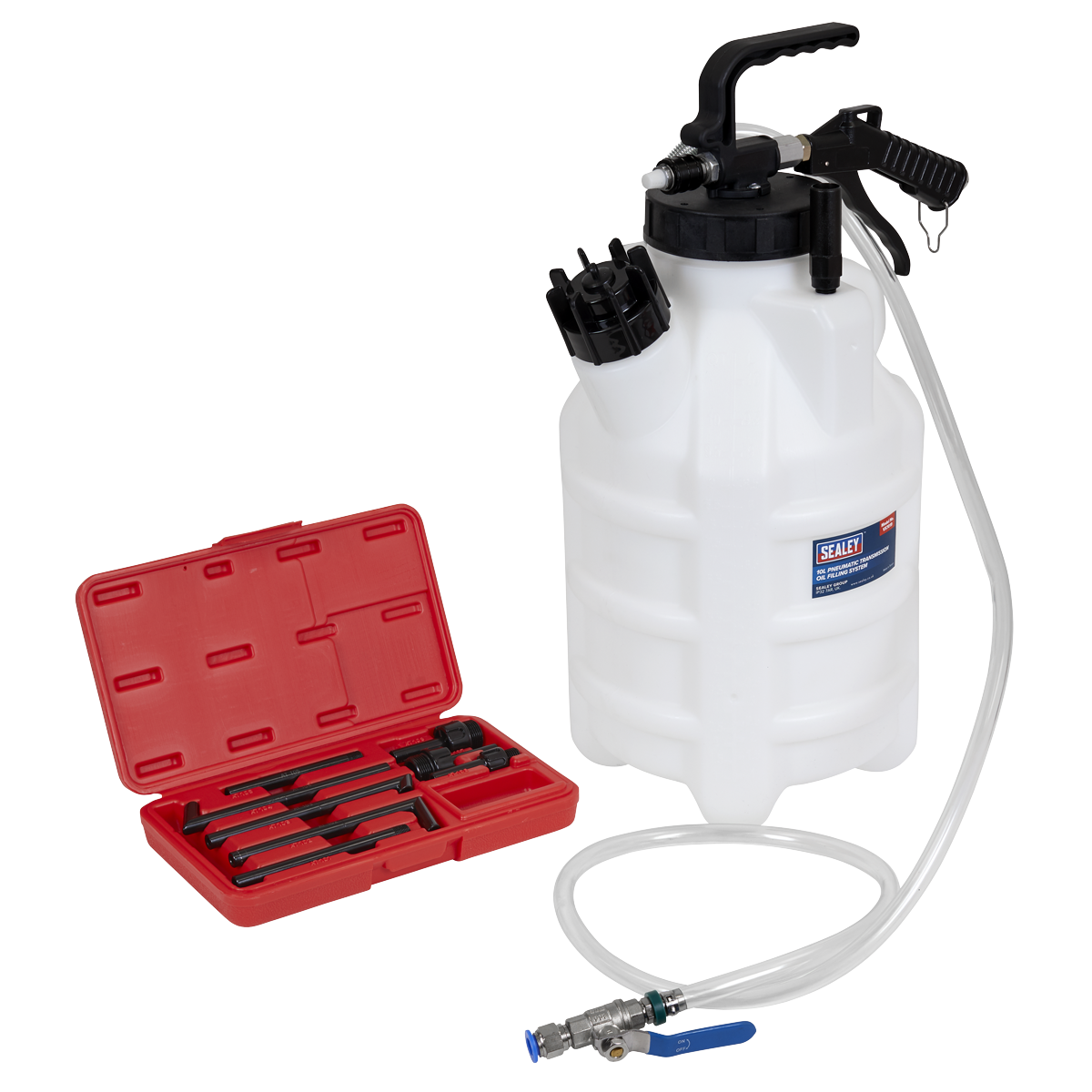 Sealey VS7019 Pneumatic Transmission Oil Filling System 10L