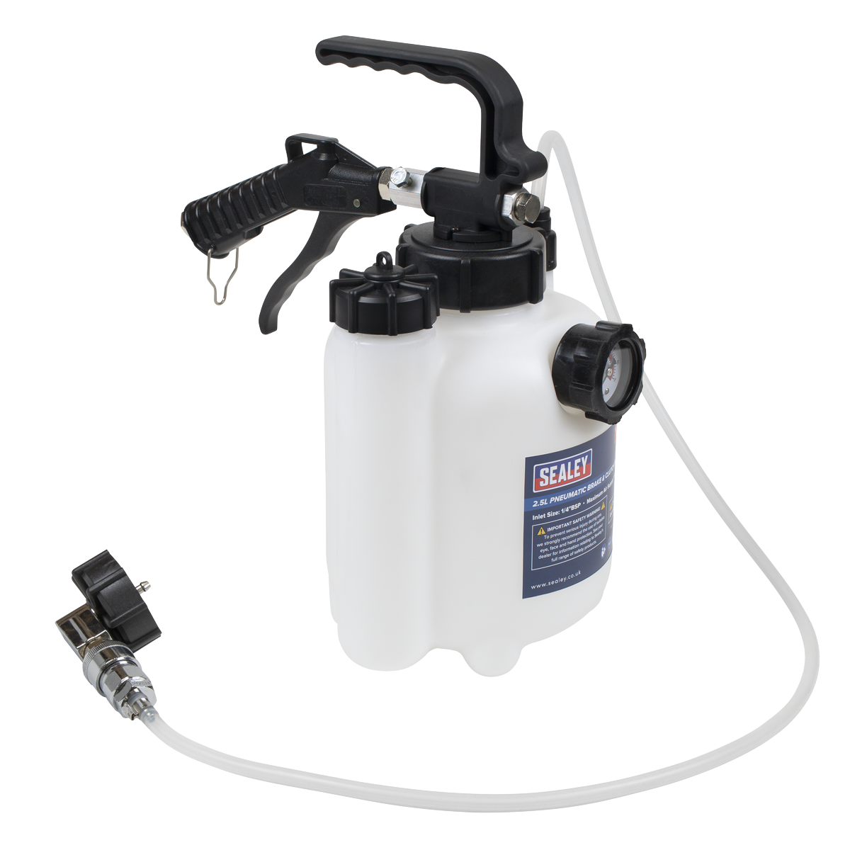 Sealey VS830 Pneumatic Brake & Clutch Bleeder 2.5L