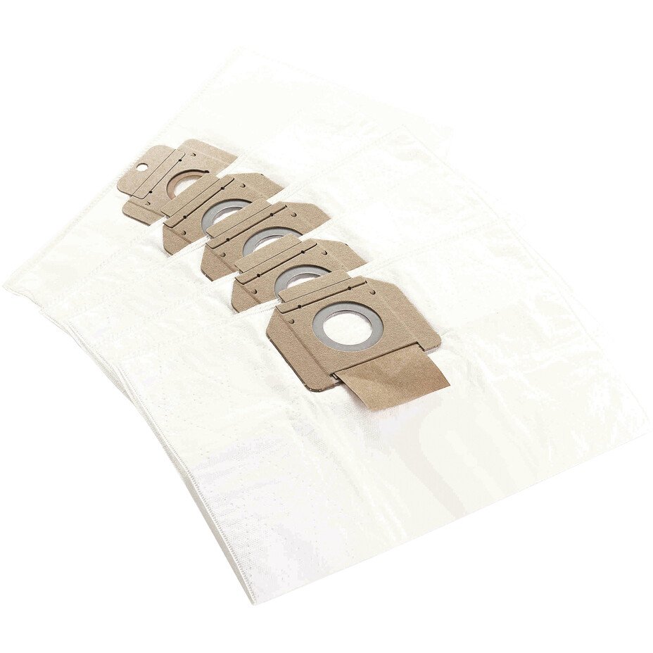 Makita W107418353 Fleece Filter Bags for VC4210M Vacuum, PK5