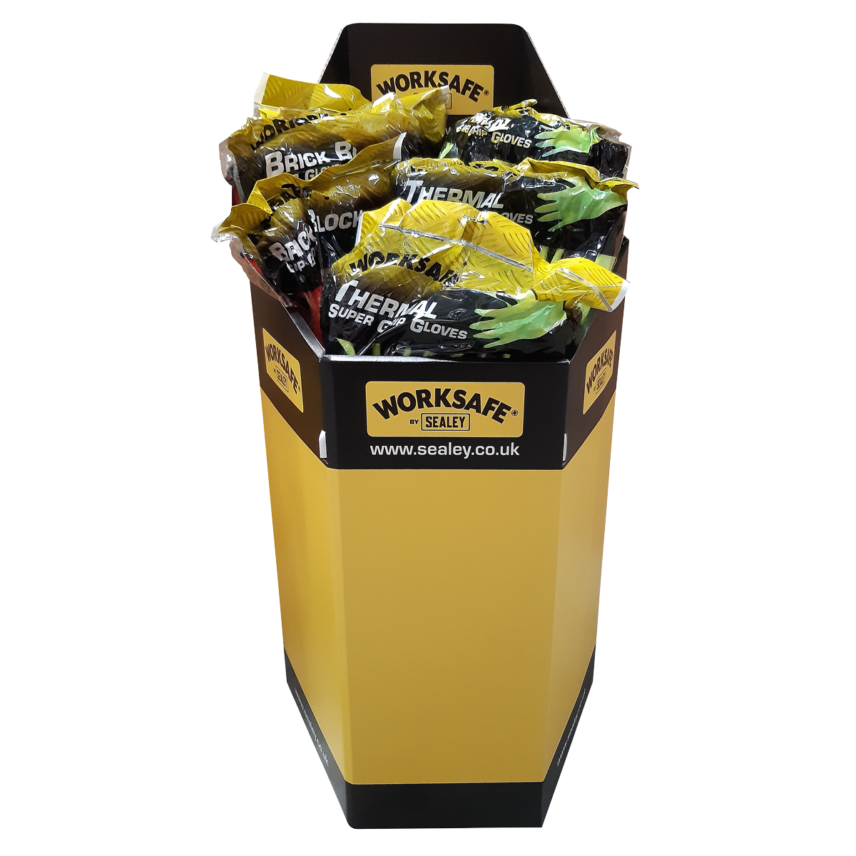Sealey WDBG2 Worksafe Dump Bin - Gloves 2