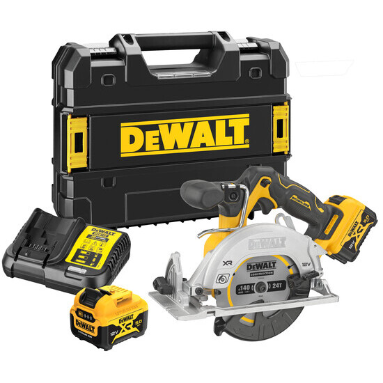 DeWalt DCS512P2GB 12V XR Brushless Circular Saw with 2x 5.0Ah