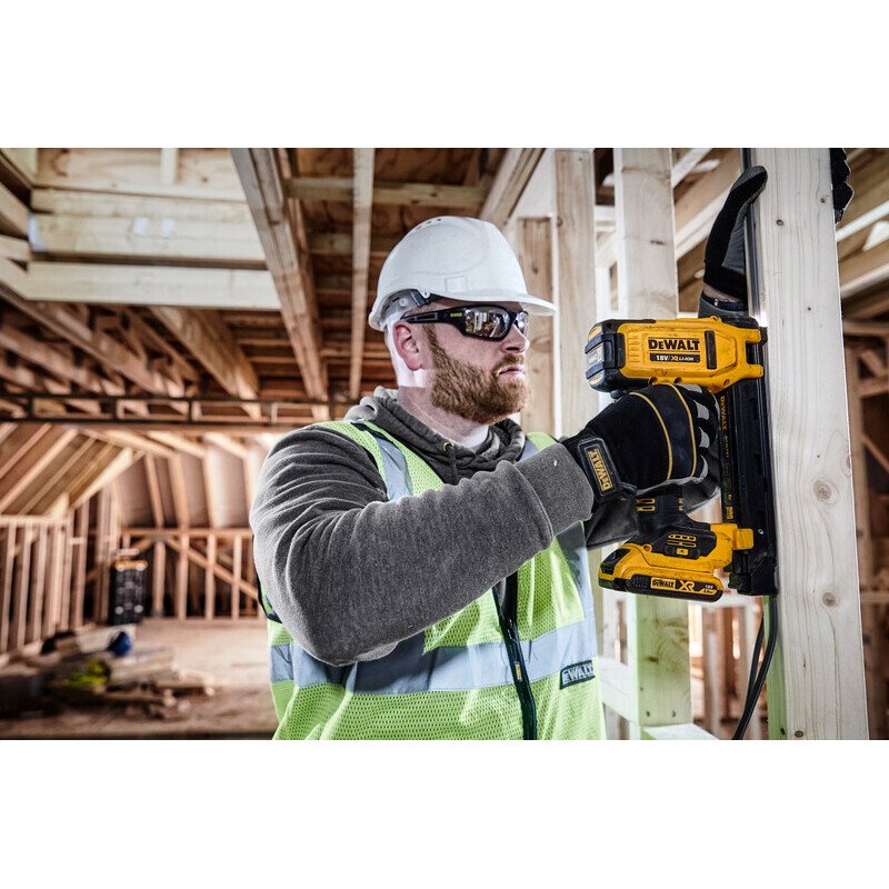 DeWalt DCN701D2 GB 18V XR Brushless Electricians Stapler with 2 x 2.0Ah Batteries in TSTAK Case from Lawson HIS
