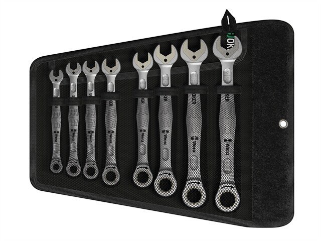 Wera 020012 8 Piece Joker Ratchet Spanner Set AF with Pouch WER020012 from Lawson HIS