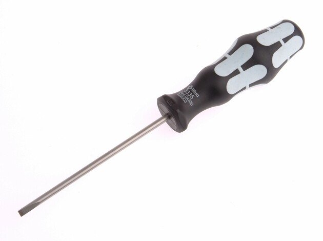 Wera 032004 Stainless Steel Plain Slot Screwdriver 5.5 x 125mm WER032004