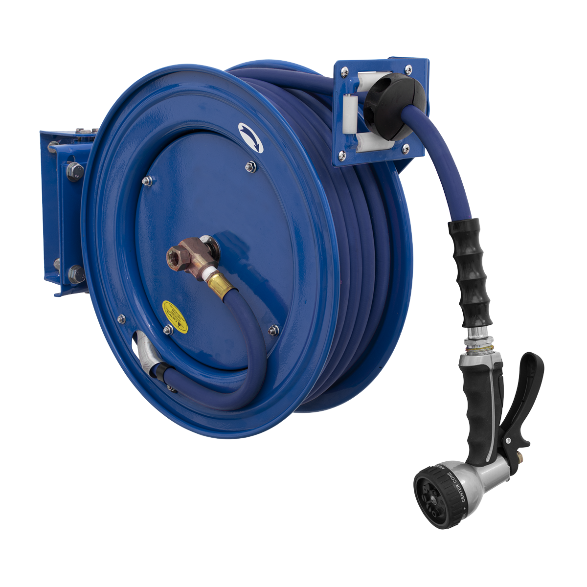 Sealey WHR1512 Heavy-Duty Retractable Water Hose Reel 15m ø13mm ID