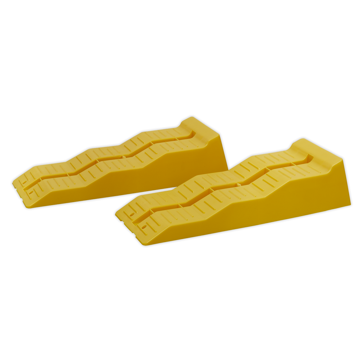 Sealey WL301 Levelling Ramps - 3-Stage 2.5tonne Capacity per Ramp 5tonne Capacity per Pair