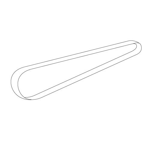 Trend WP-CNCM/023 CNC mini y-axis belt 35269.00 256x6mm