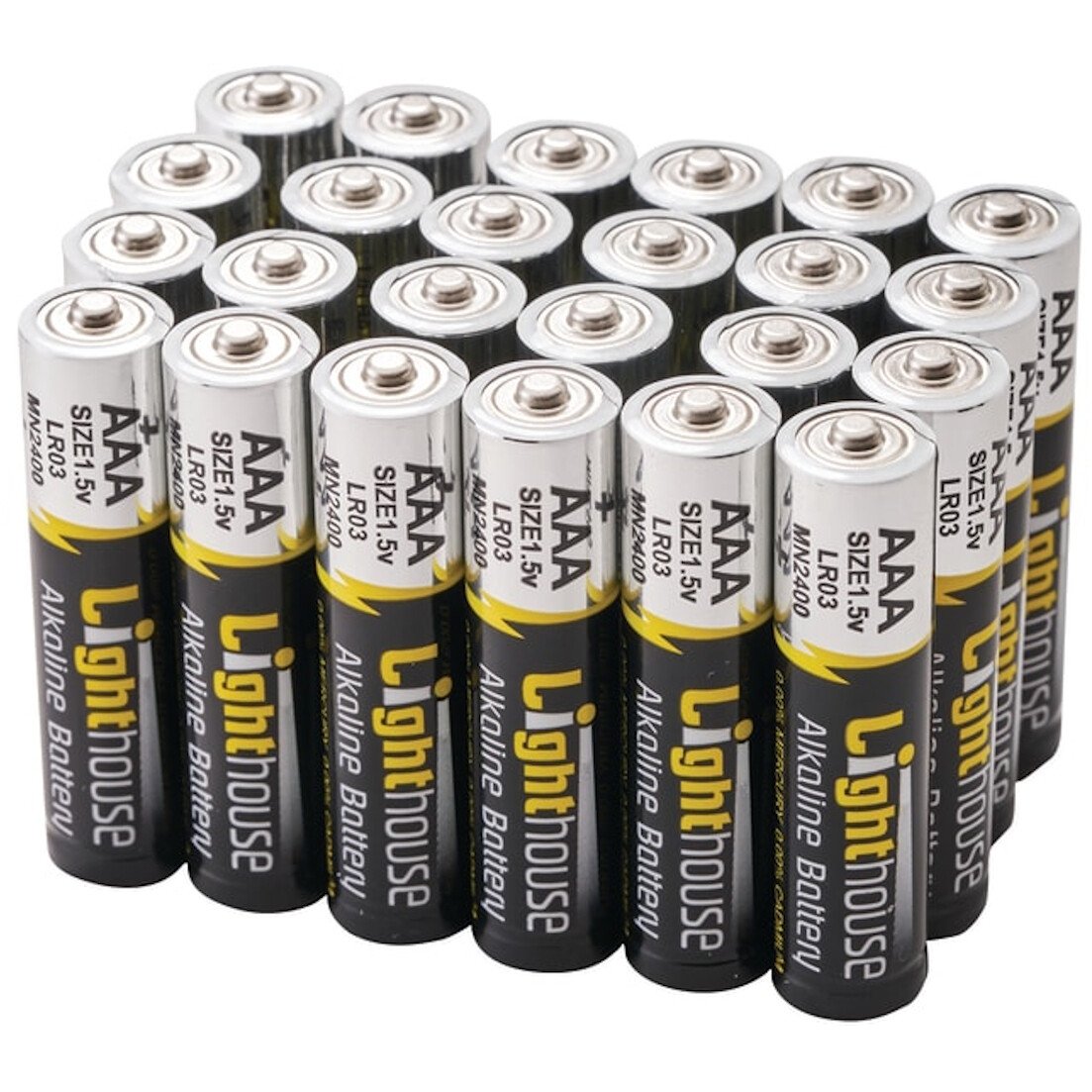 Lighthouse XMS24BAT3A24 AAA Battery 24 Pack
