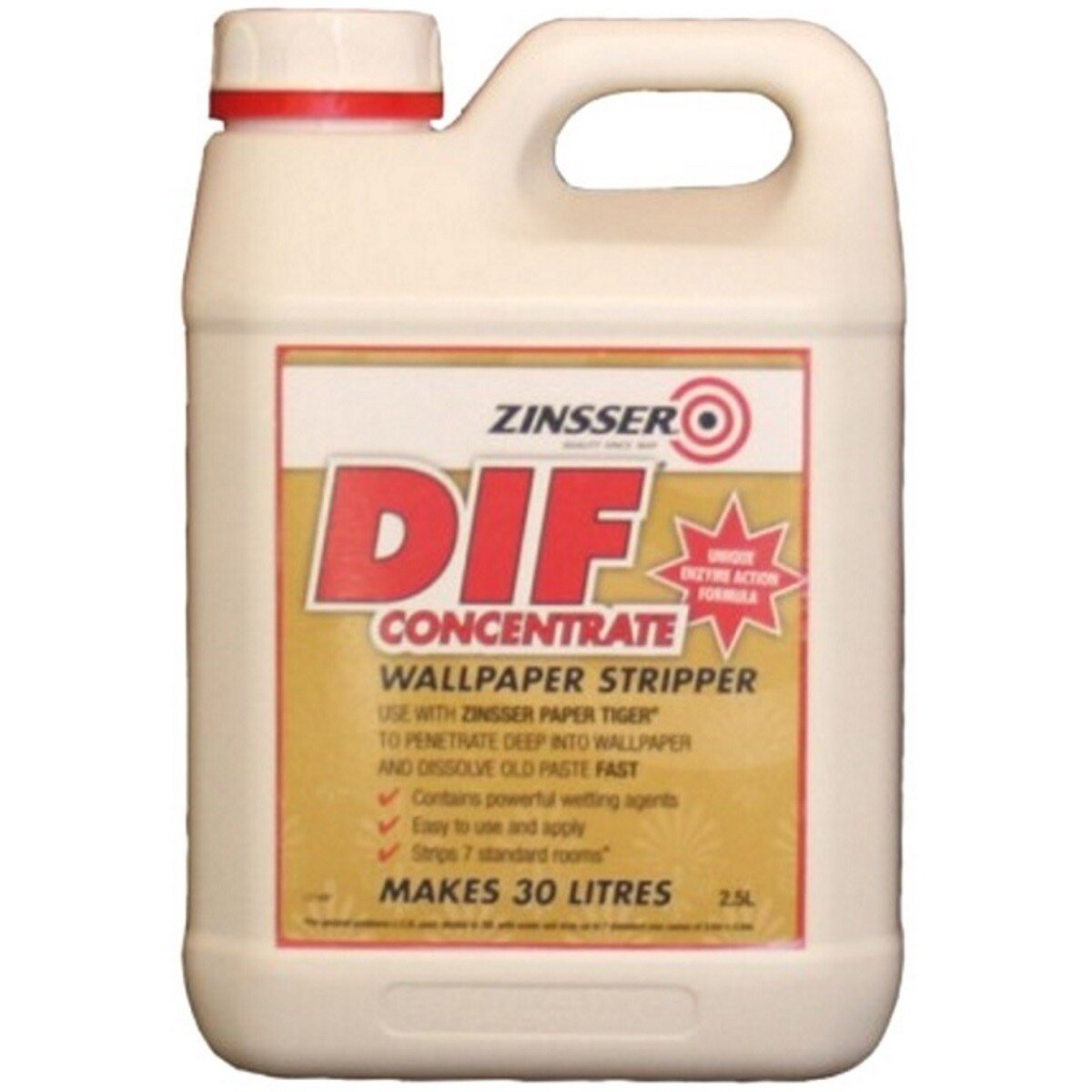 Zinsser ZINDIF25L DIF® Wallpaper Stripper Concentrate 2.5 Litres