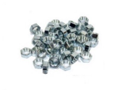 Forgefix 100NUT5 Hexagon Nut ZP M5 (Bag 100) FORNUT5M