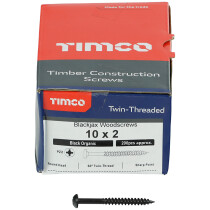 No. 10 x 2" Blackjax PZ2 RND (Box of 200) 00102BJC Timco