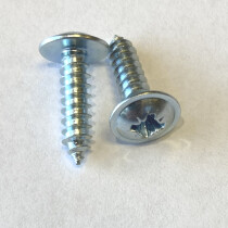 Timco 00858CFAZ BZP 8 x 5/8 PZ2 Self Tapping Flange Head Screw (Bulk Box of 1000)