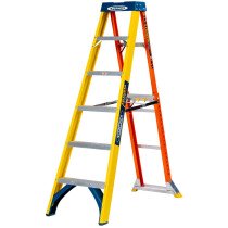 Werner 75075 AdjustaStep PRO® Fibreglass 8 Tread Stepladder EN131
