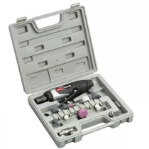 Clarke 3120143 X-Pro CAT129 Professional 15 piece ¼" Air Die Grinder Kit
