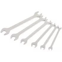 Elora 100 S6MSB 6 Piece Long Metric Open End Spanner Set 01341
