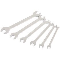 Elora 100 S6MSB 6 Piece Long Metric Open End Spanner Set 01341