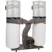 SIP 01994 3HP Double Bag Dust Collector Package