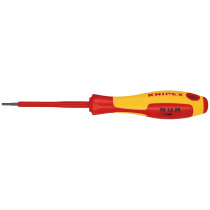 Knipex 98 13 20 98 13 20 Vde Insulated Hexagon Screwdriver, 2.0 X 75mm 02563