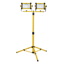 Draper 03195 SMD LED Tripod Site Light, 2 x 10W, 2200 Lumens 110V